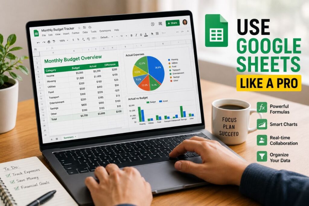 Use Google Sheets Like a Pro