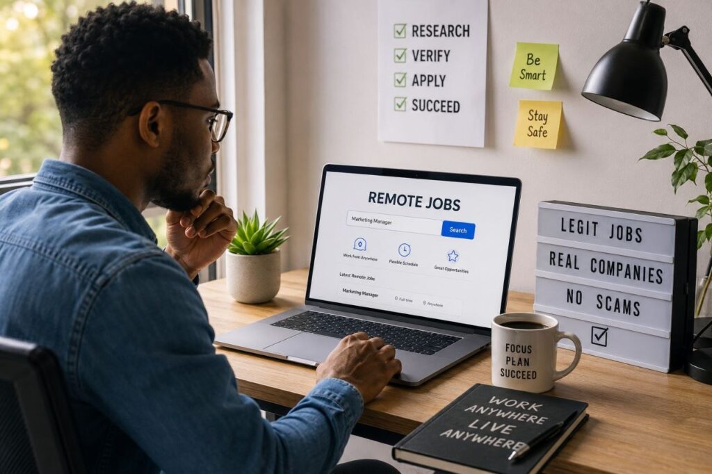 How to Find Legit Remote Jobs Without Falling for Scams