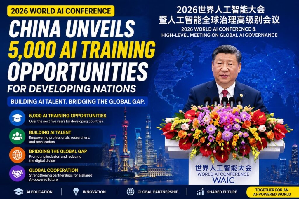 China Unveils 5,000 AI Training Opportunities for Developing Nations